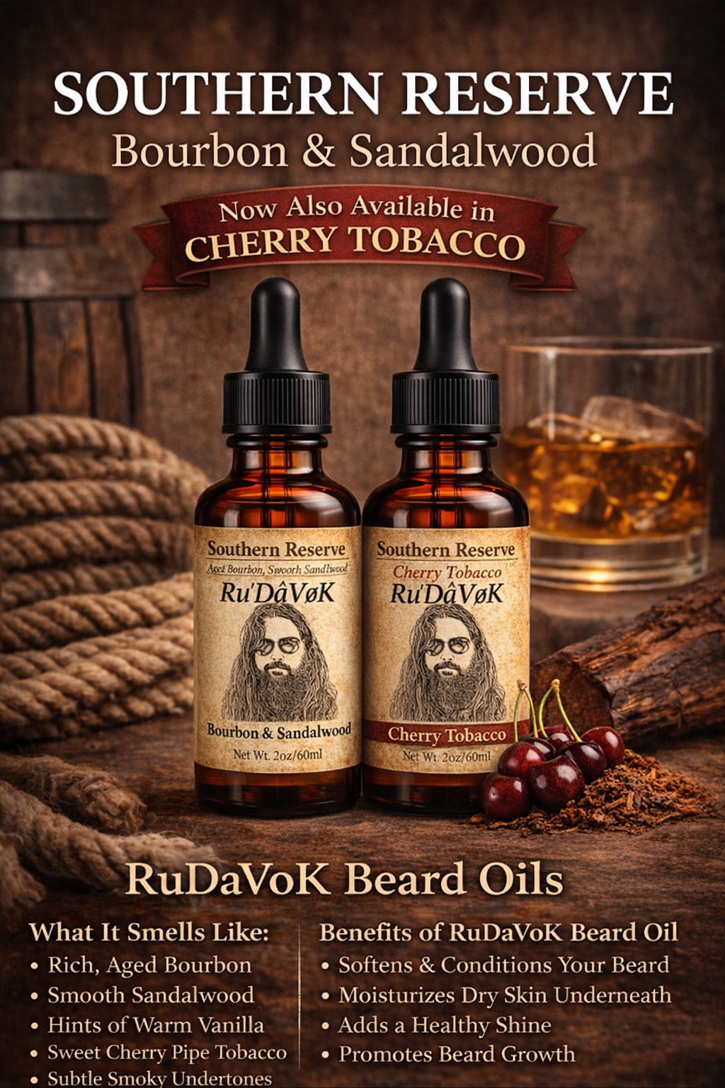 RuDaVok High Quality Beard Oil