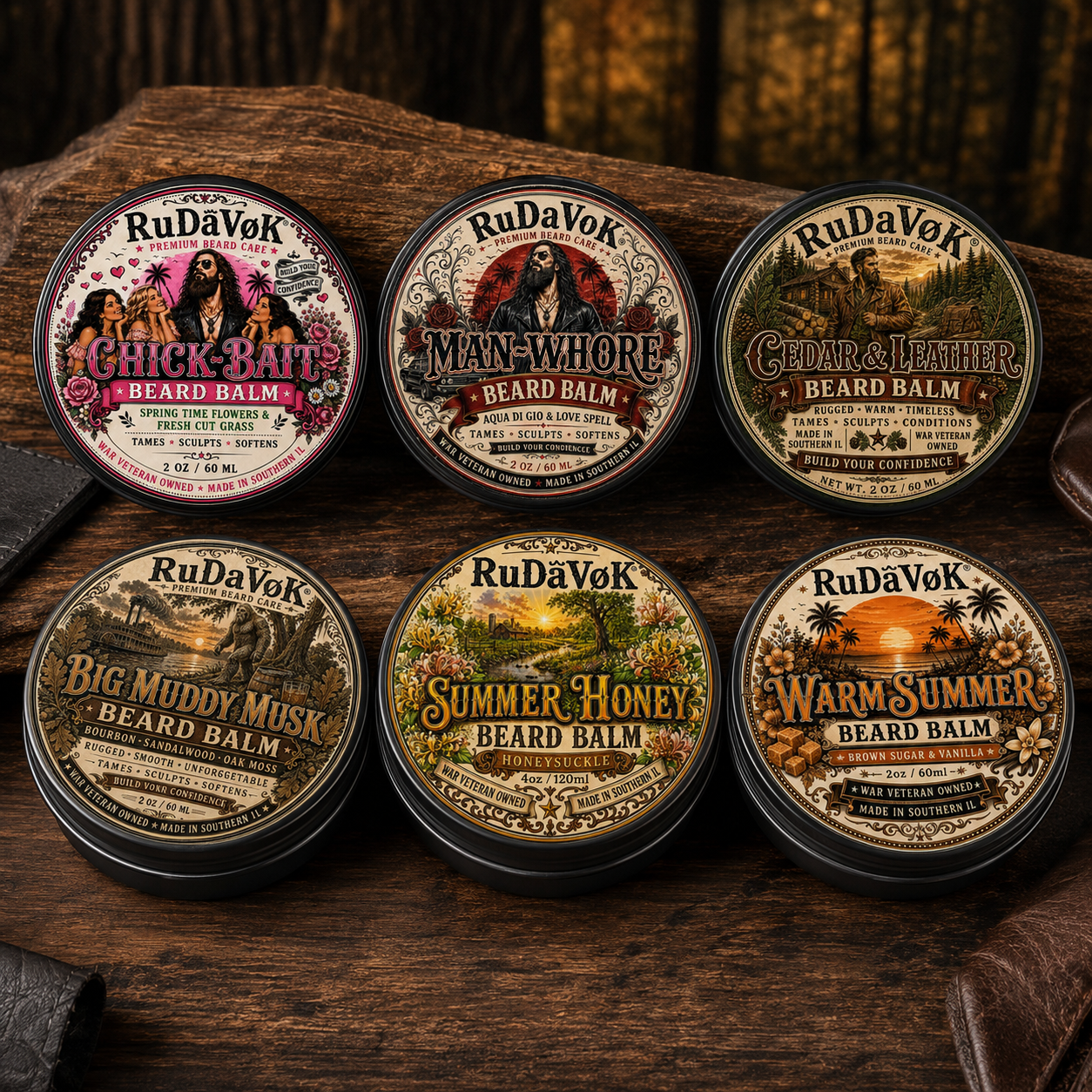 Premium Beard Balms