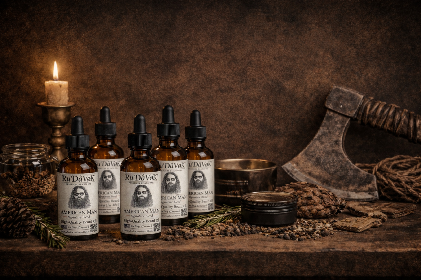 RuDaVok High Quality Beard Oil