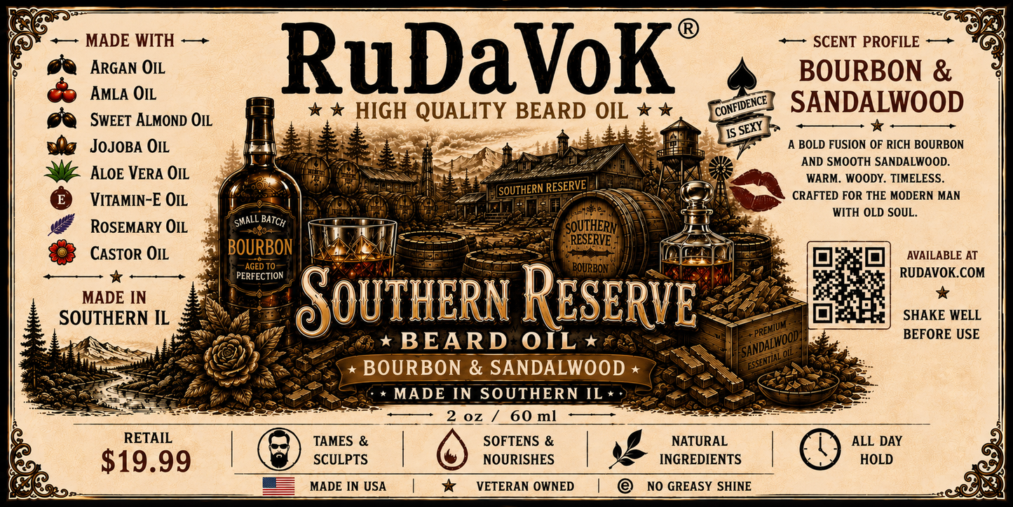 RuDaVok Premium Beard Oil