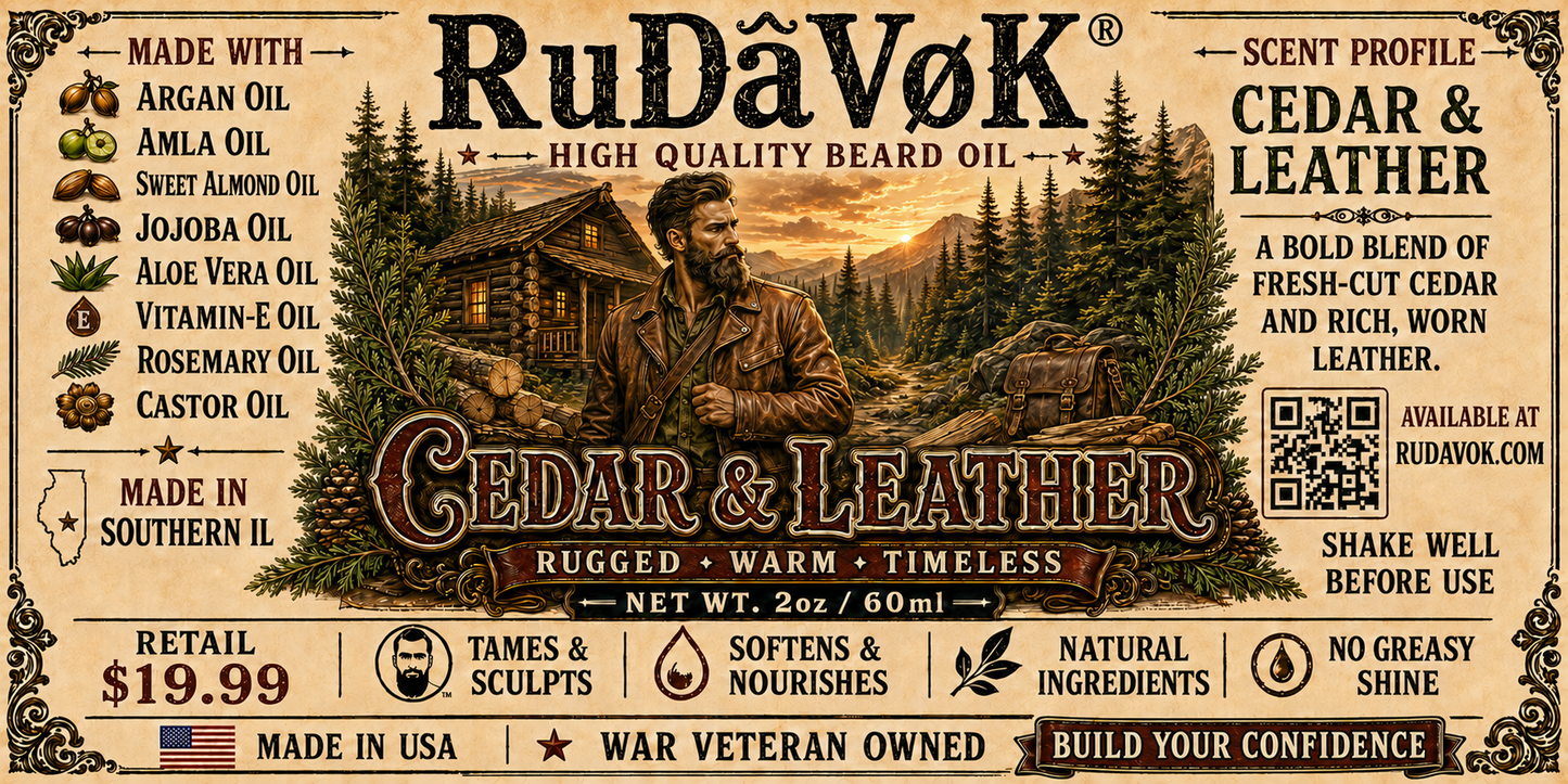 RuDaVok Premium Beard Oil