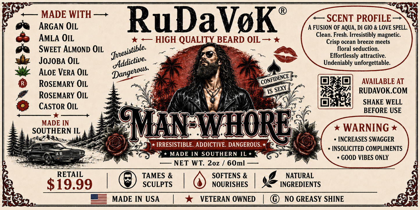 RuDaVok Premium Beard Oil