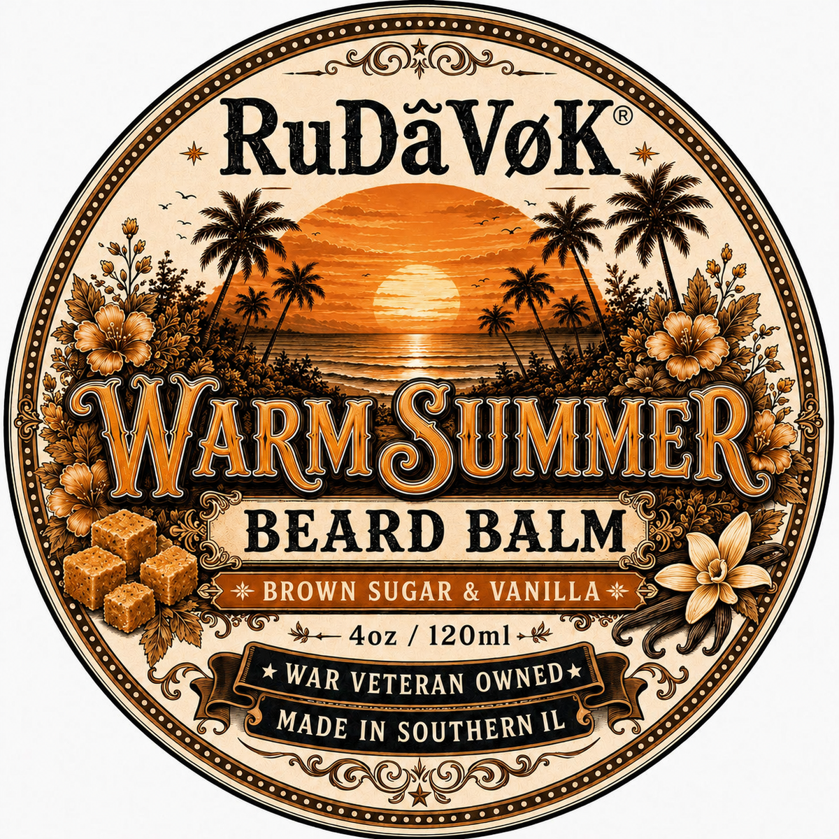 RuDaVoK Premium Beard Balms