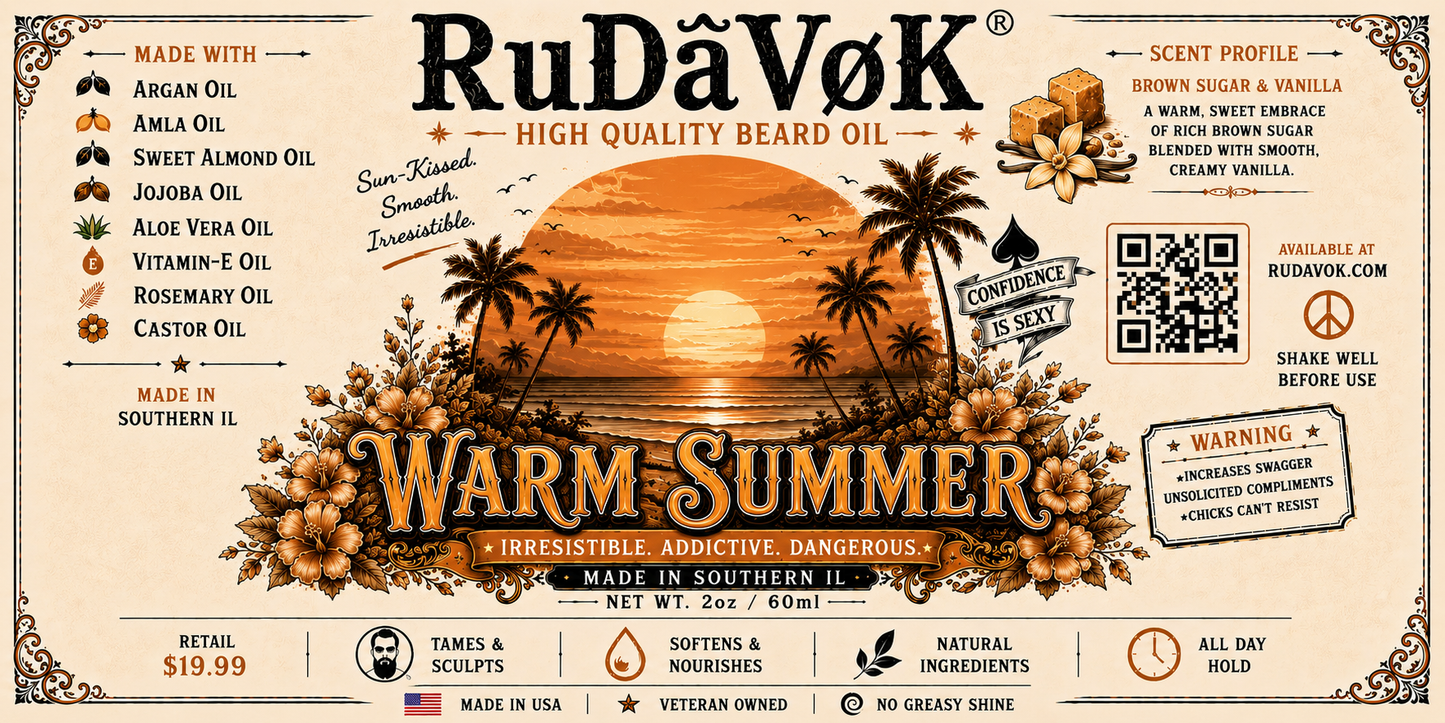 RuDaVok Premium Beard Oil