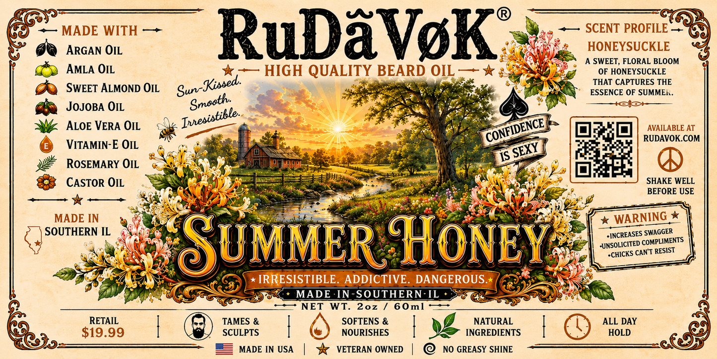 RuDaVok Premium Beard Oil