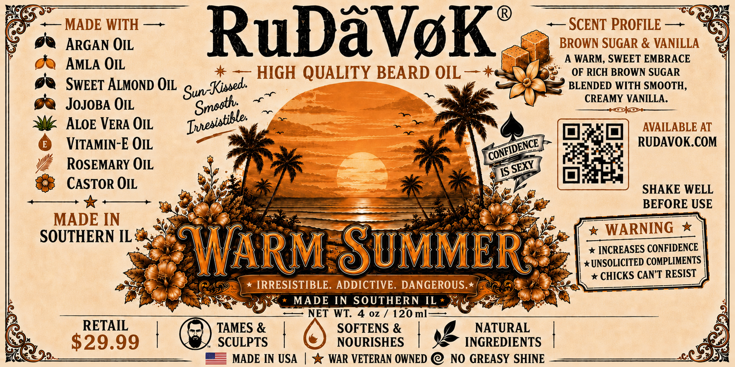 RuDaVok Premium Beard Oil