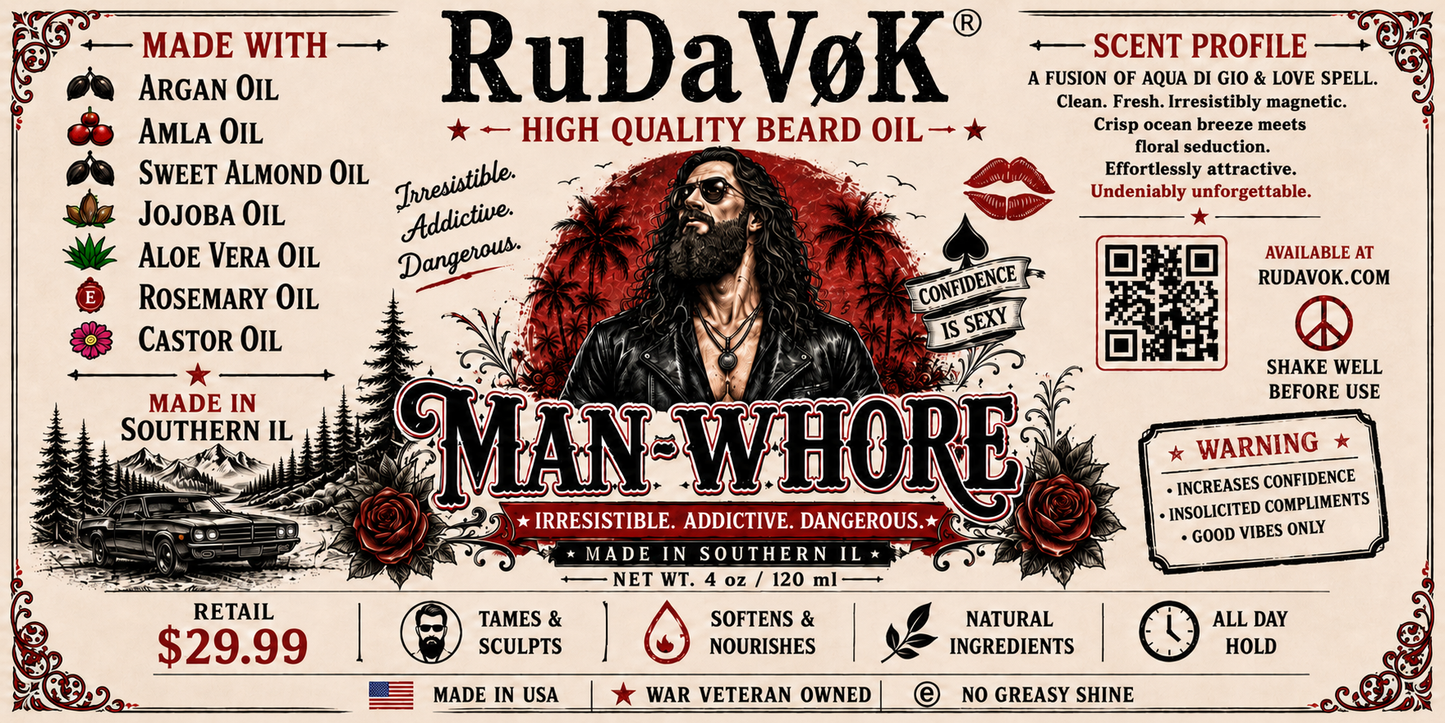 RuDaVok Premium Beard Oil