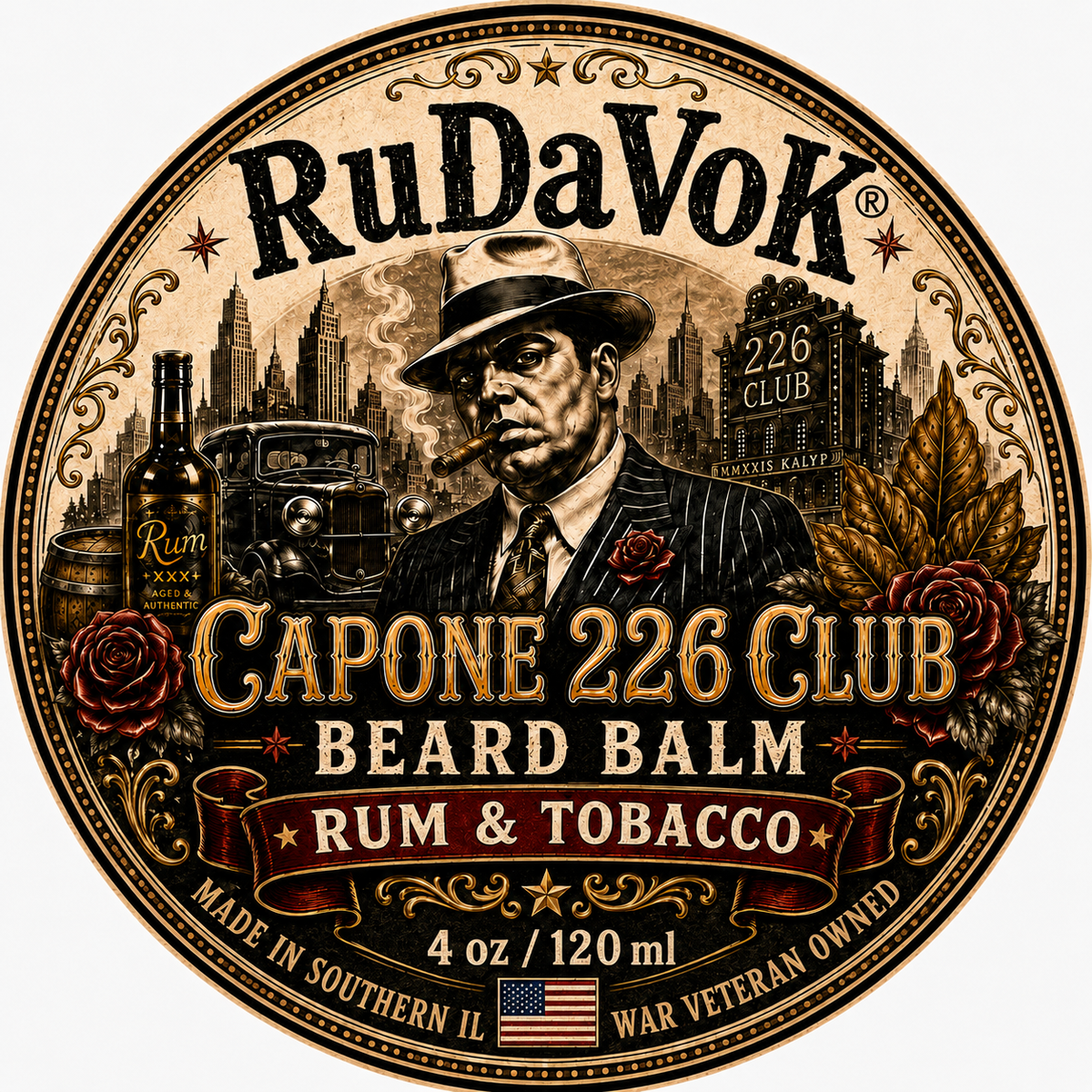 RuDaVoK Premium Beard Balms