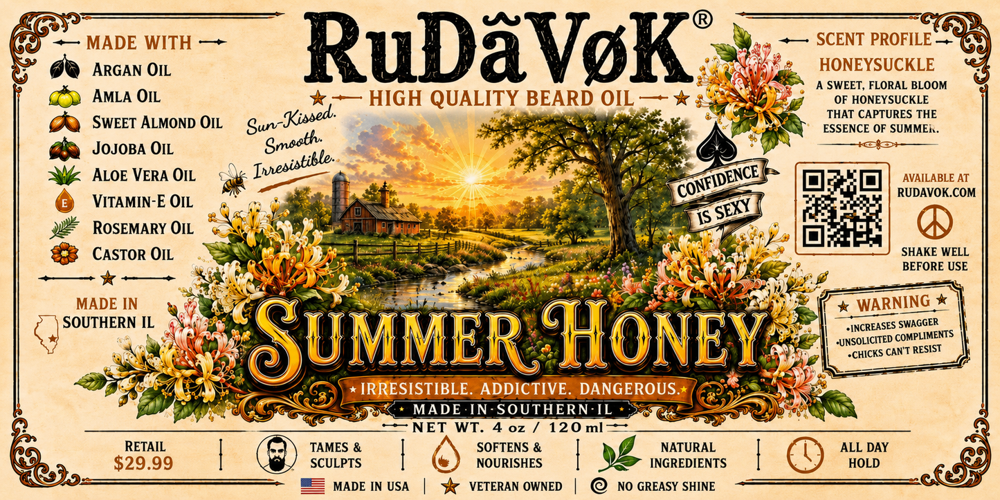RuDaVok Premium Beard Oil