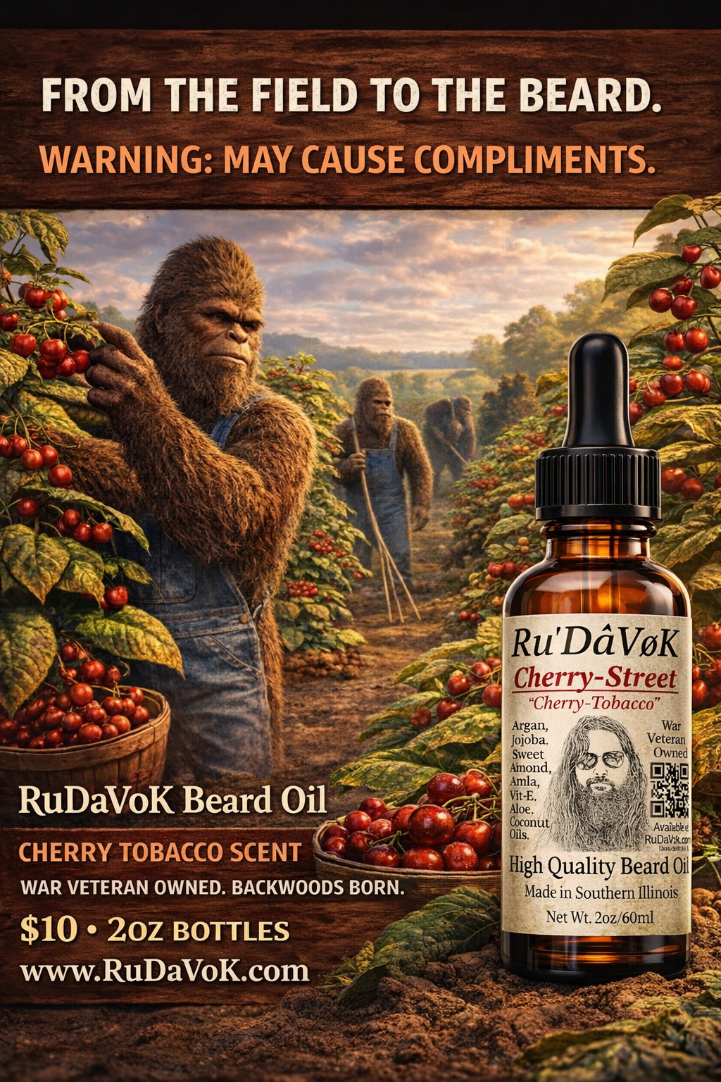 RuDaVok High Quality Beard Oil