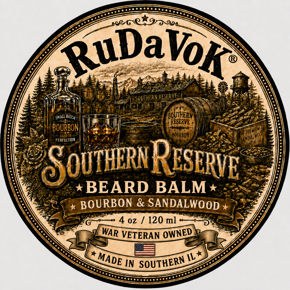 RuDaVoK Premium Beard Balms