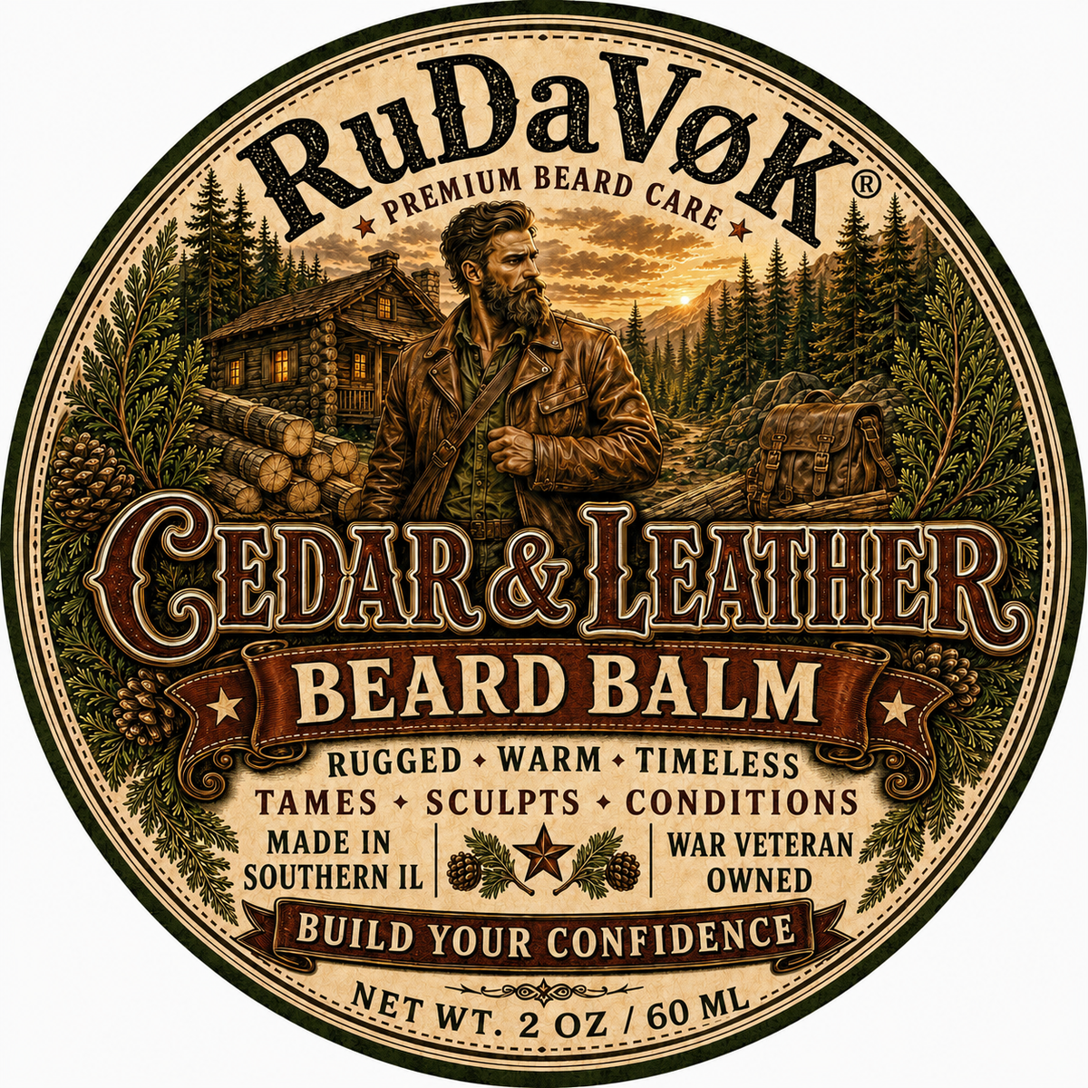 RuDaVoK Premium Beard Balms