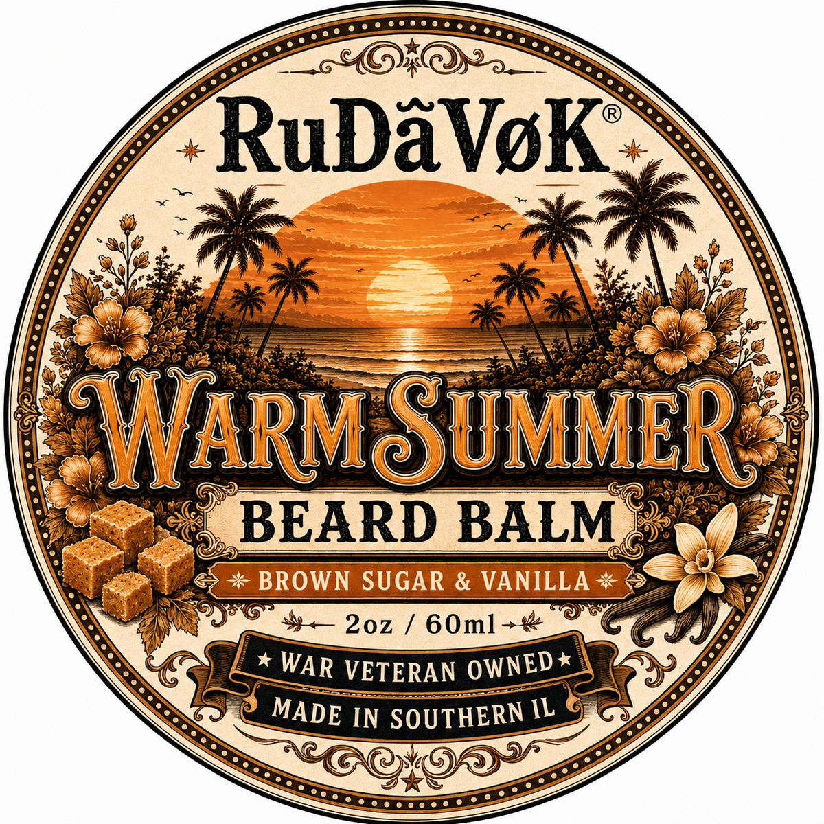 RuDaVoK Premium Beard Balms