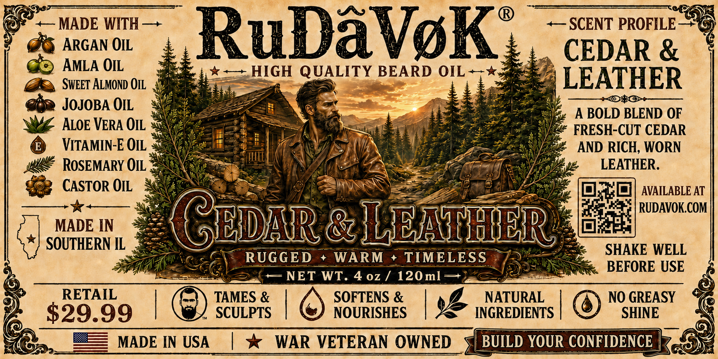 RuDaVok Premium Beard Oil