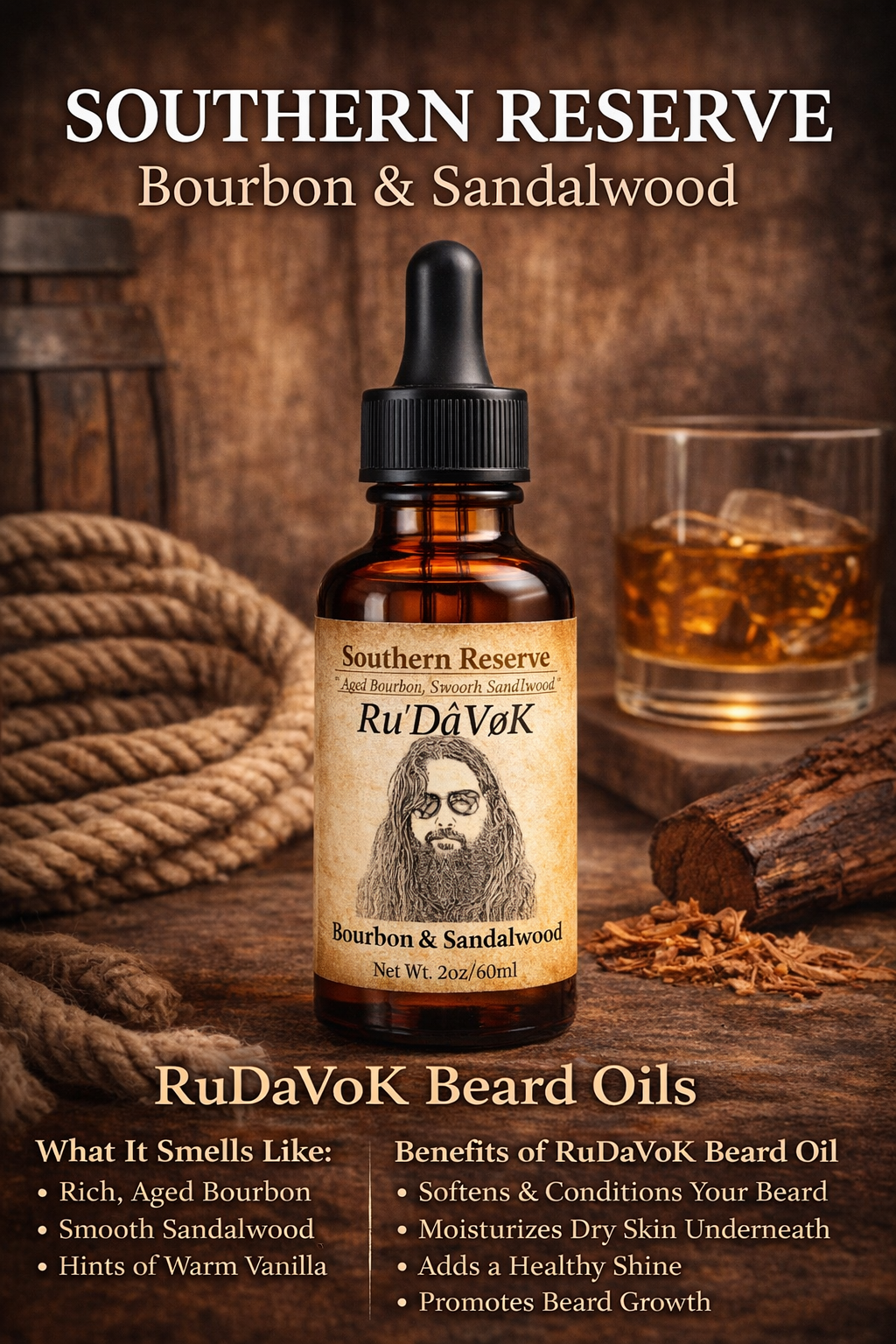 RuDaVok High Quality Beard Oil