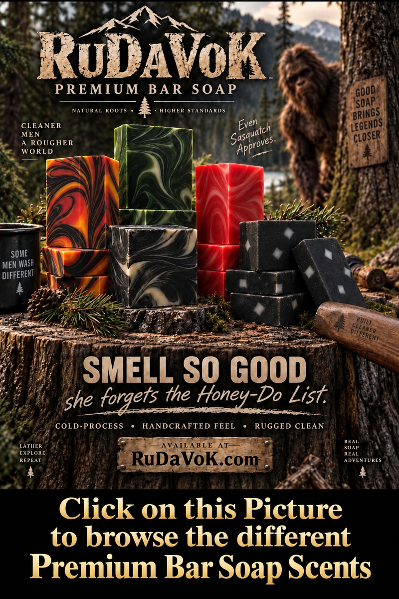 RuDaVoK Premium Cold-Process Bar Soap
