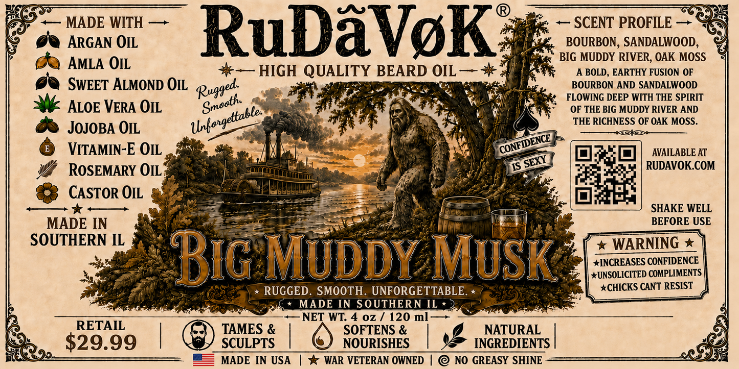 RuDaVok Premium Beard Oil