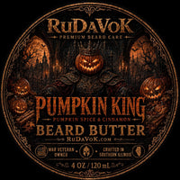 RuDaVoK Pumpkin King 4 oz label
