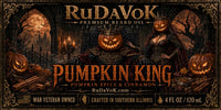 RuDaVoK Pumpkin King 4 oz label