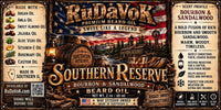 RuDaVoK Southern Reserve Beard Oil — new label