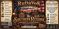 RuDaVoK Southern Reserve with Cherry Tobacco Beard Oil — new label